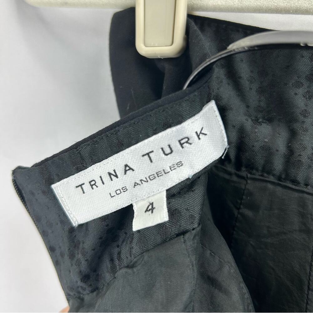 Trina Turk Black Pencil‎ Skirt size 4 - Picture 3 of 4